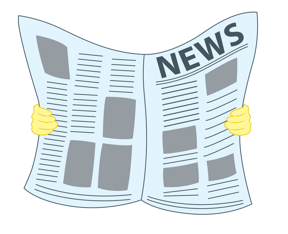 Newspaper clipart png for kids