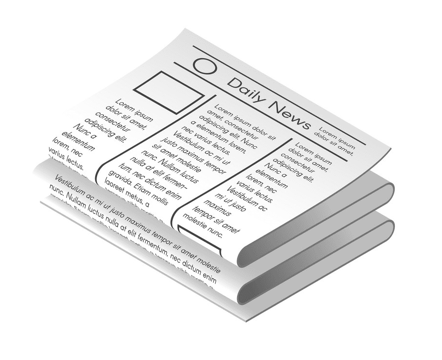 Newspaper clipart png picture