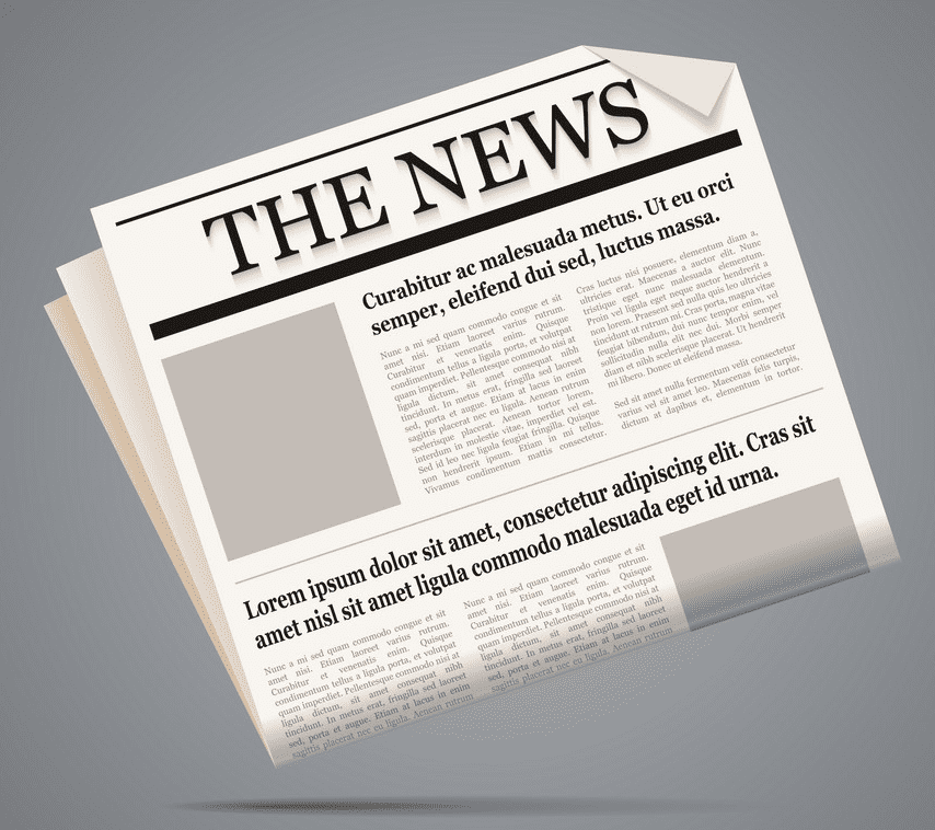 Newspaper clipart png