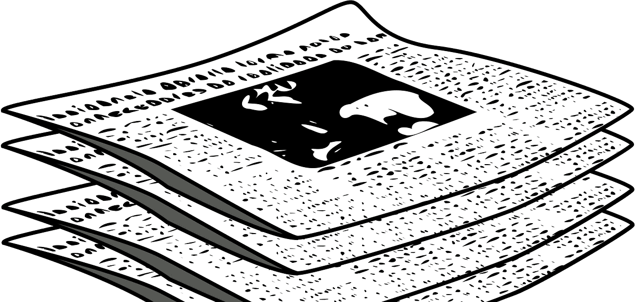 Newspapers clipart transparent image