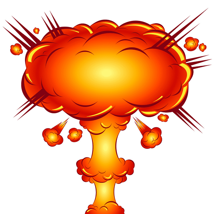 Nuclear Bomb Explosion clipart