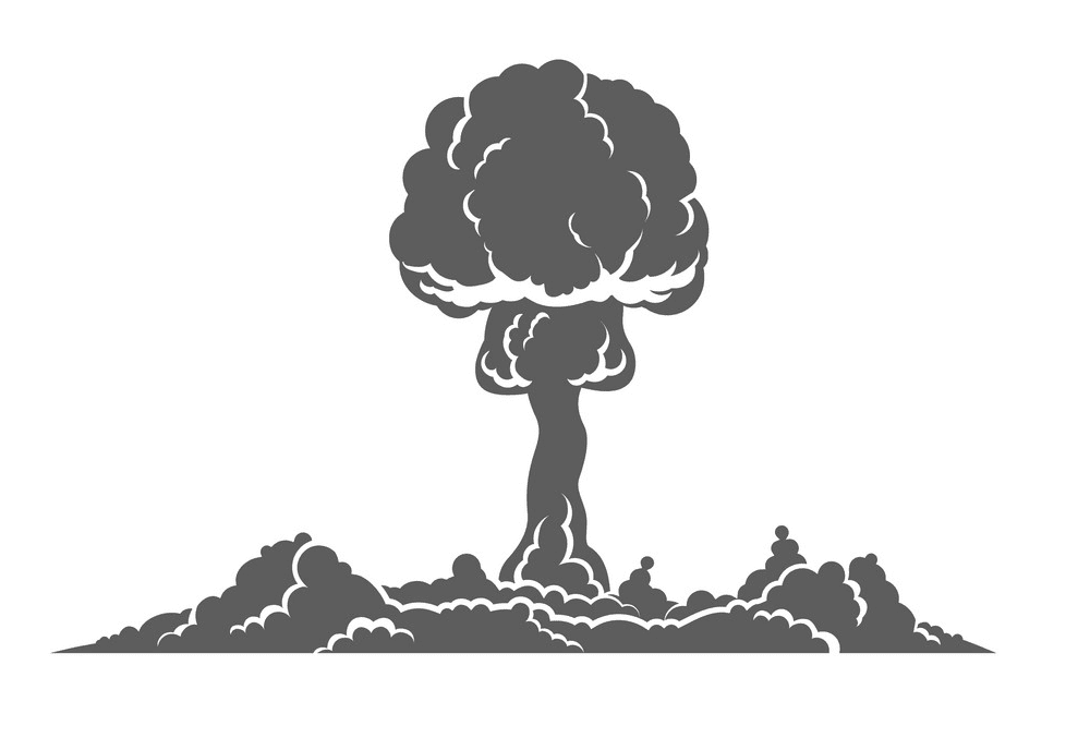 Nuclear Explosion clipart free download