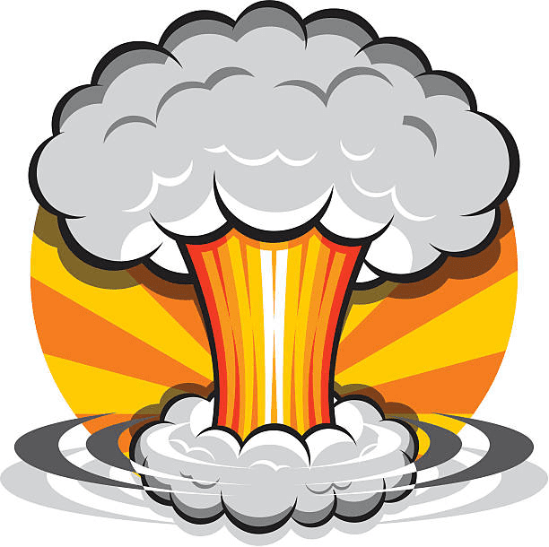 Nuclear Explosion clipart free images