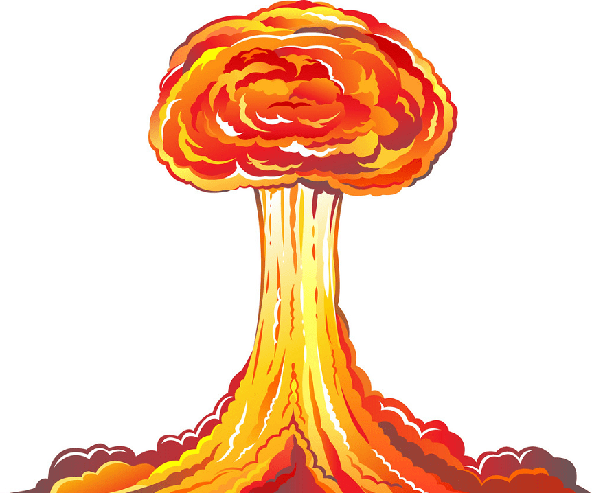 Nuclear Explosion clipart picture