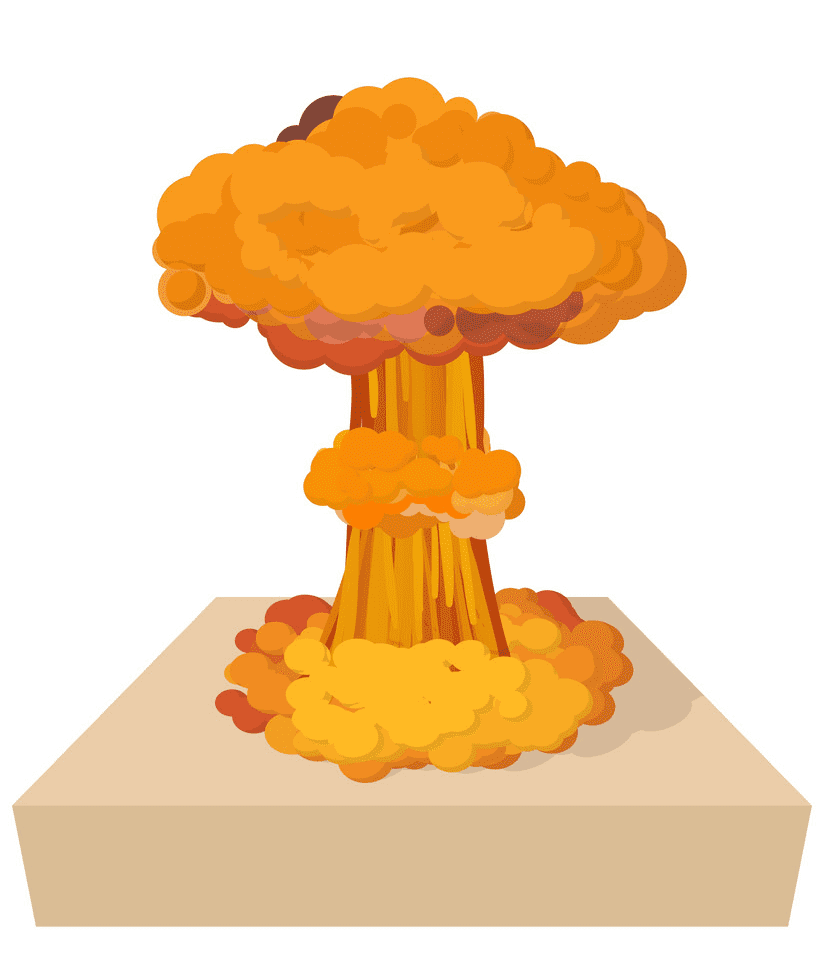 Nuclear Explosion clipart png image