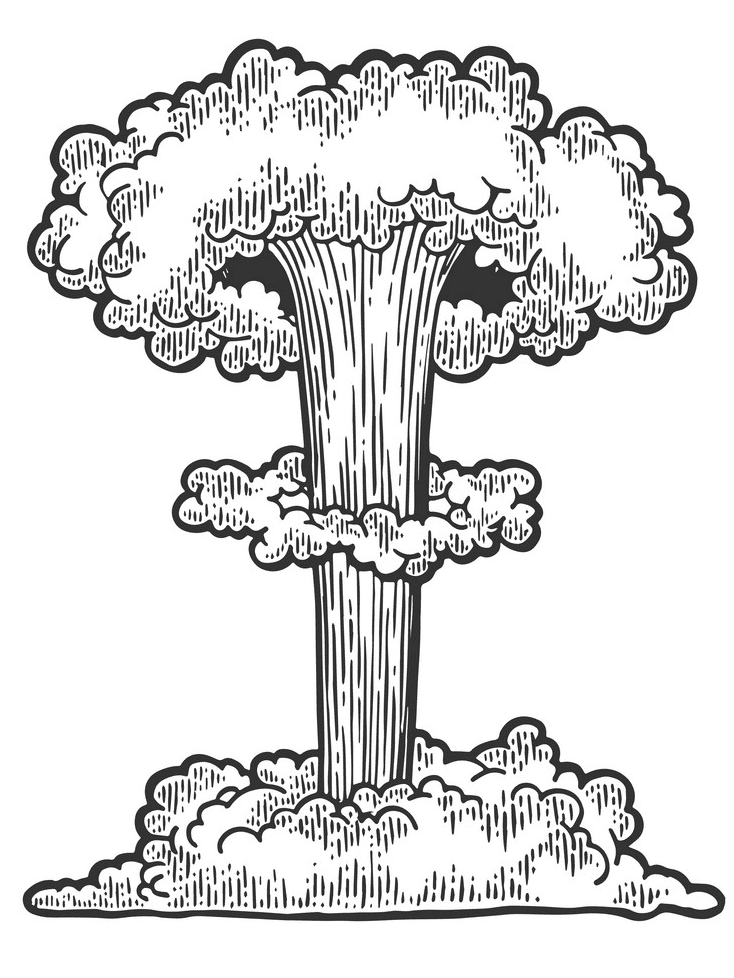 Nuclear Explosion clipart png images
