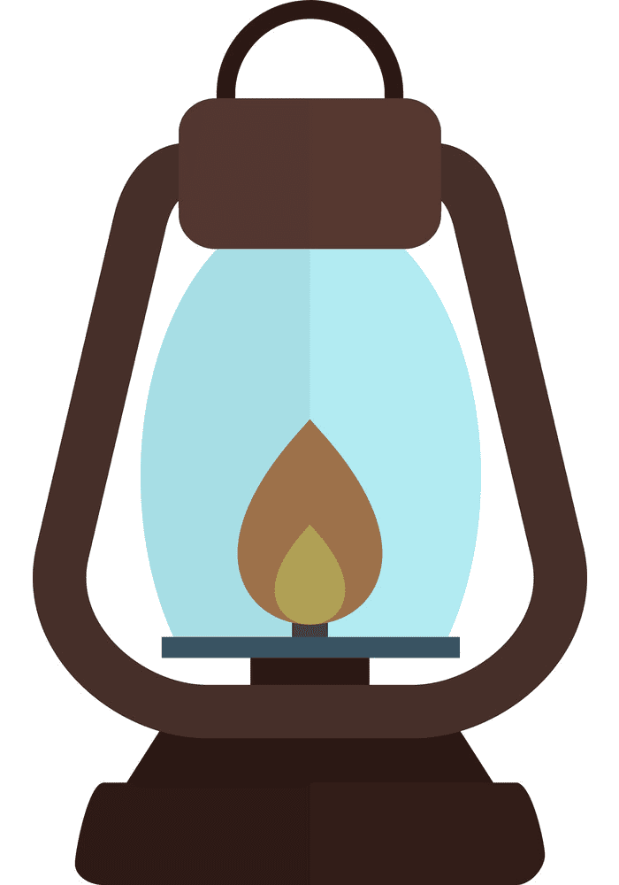 Oil Lamp clipart free
