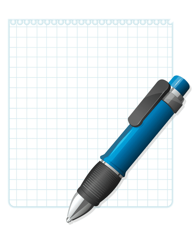Paper and Pen clipart png download