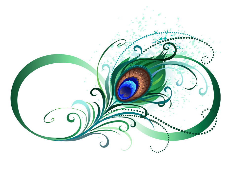 Peacock Feather clipart png image