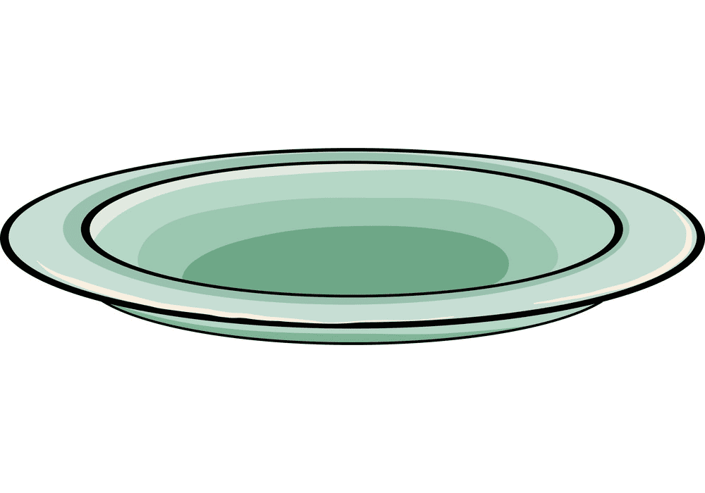 Plate clipart free