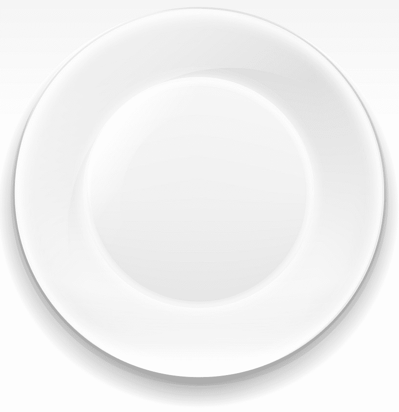 Plate clipart image