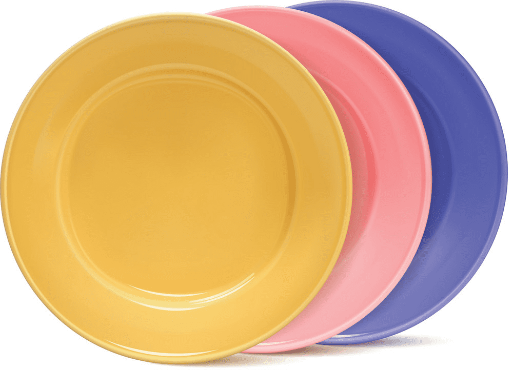 Plates clipart free
