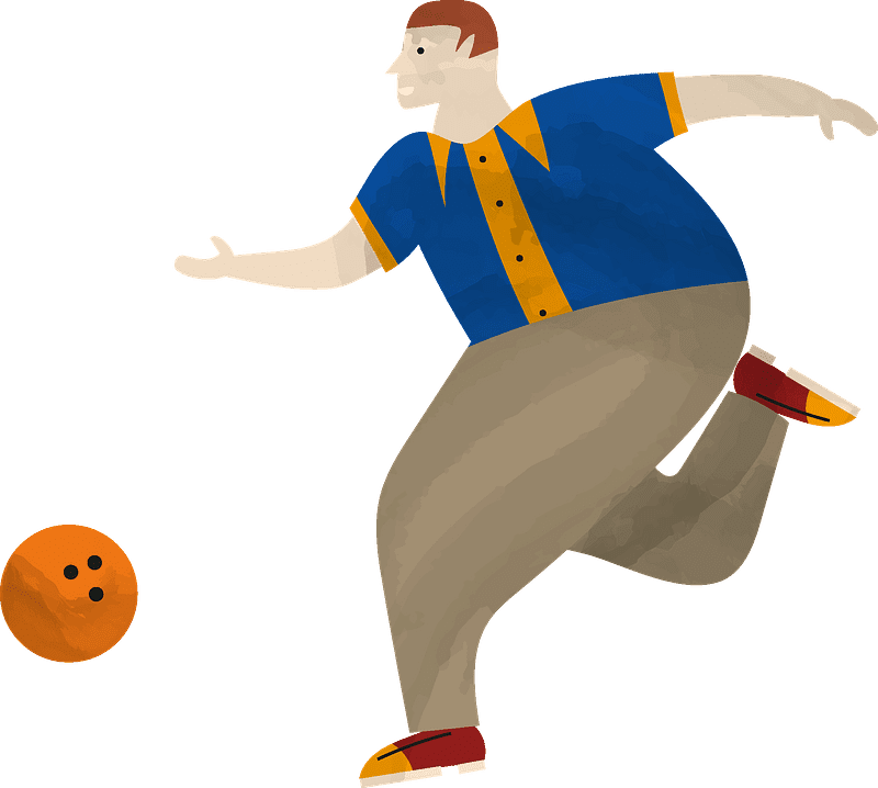 Play Bowling clipart transparent 1