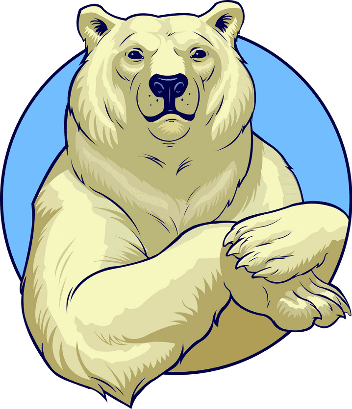 Polar Bear clipart for free