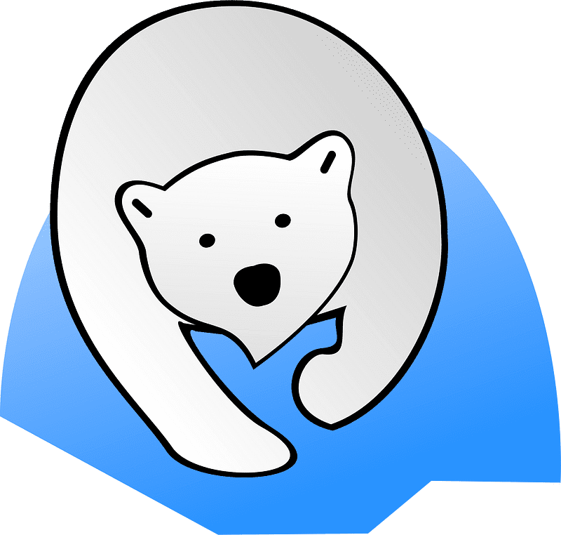 Polar Bear clipart transparent 2