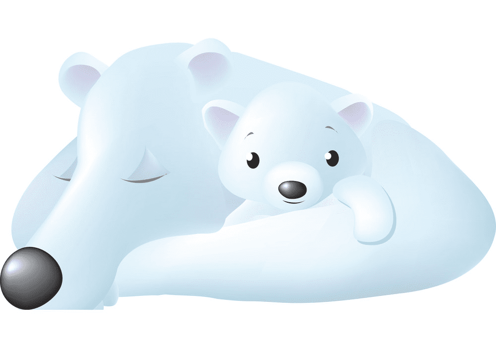 Polar Bears clipart for free
