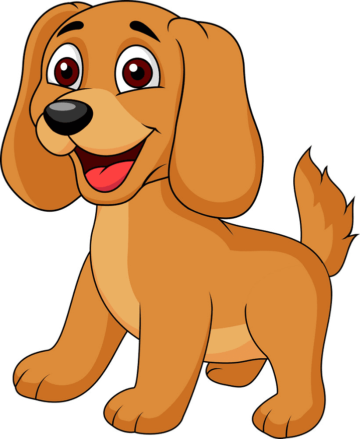 Puppy clipart for kids