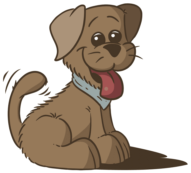 Puppy clipart free picture
