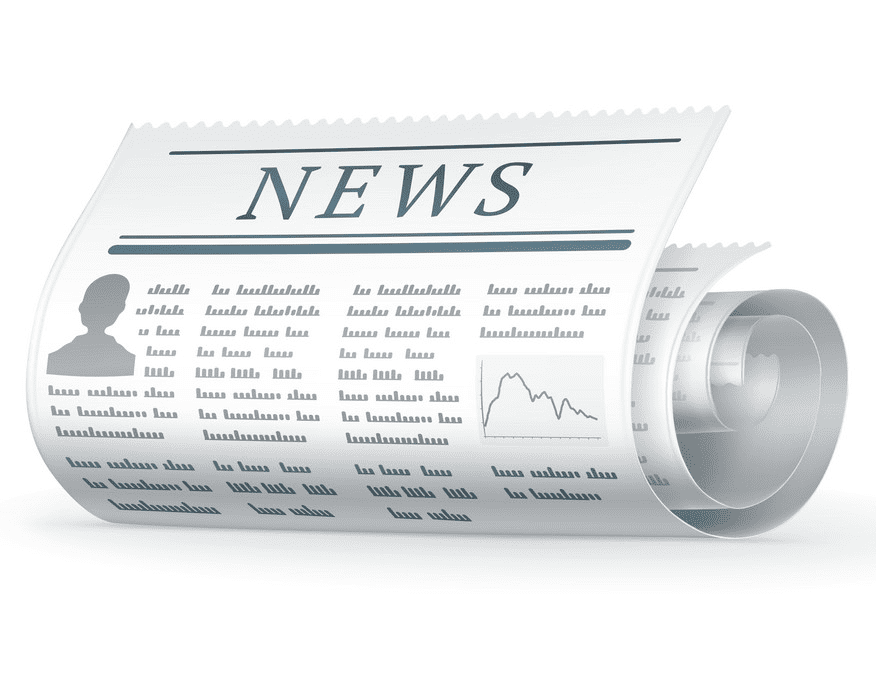 Rolled Newspaper clipart free