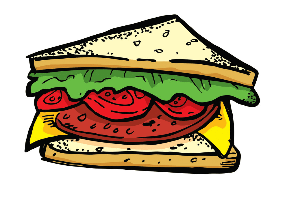 Sandwich clipart 1