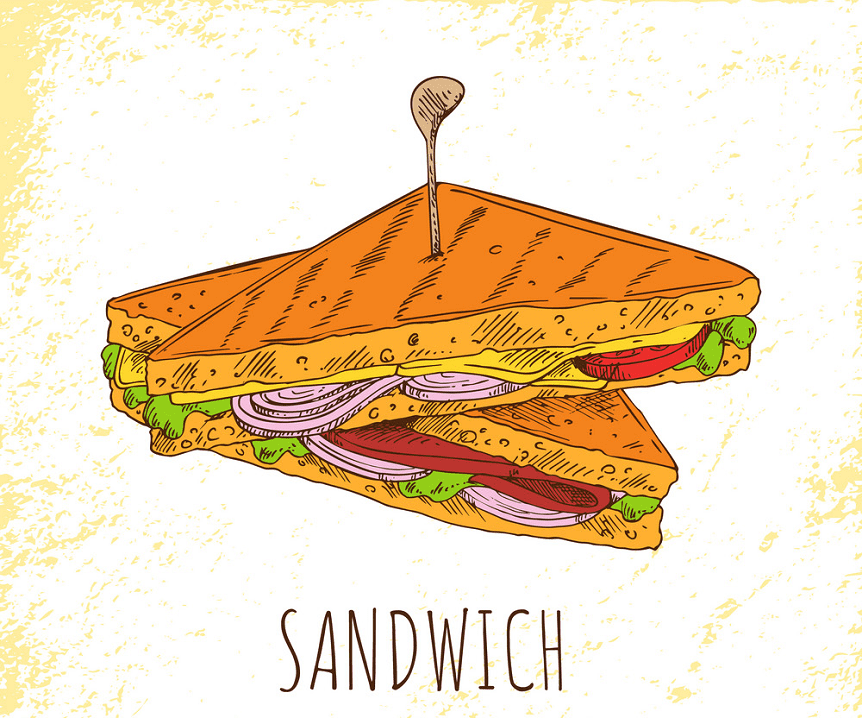 Sandwich clipart 9