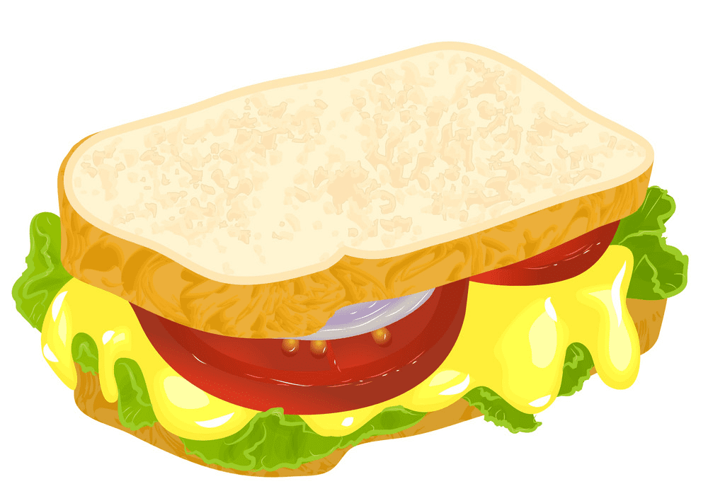 Sandwich clipart for kid