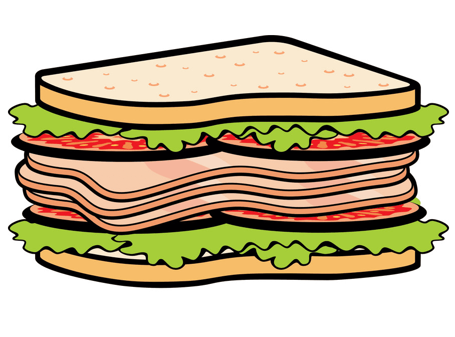 Sandwich clipart free picture