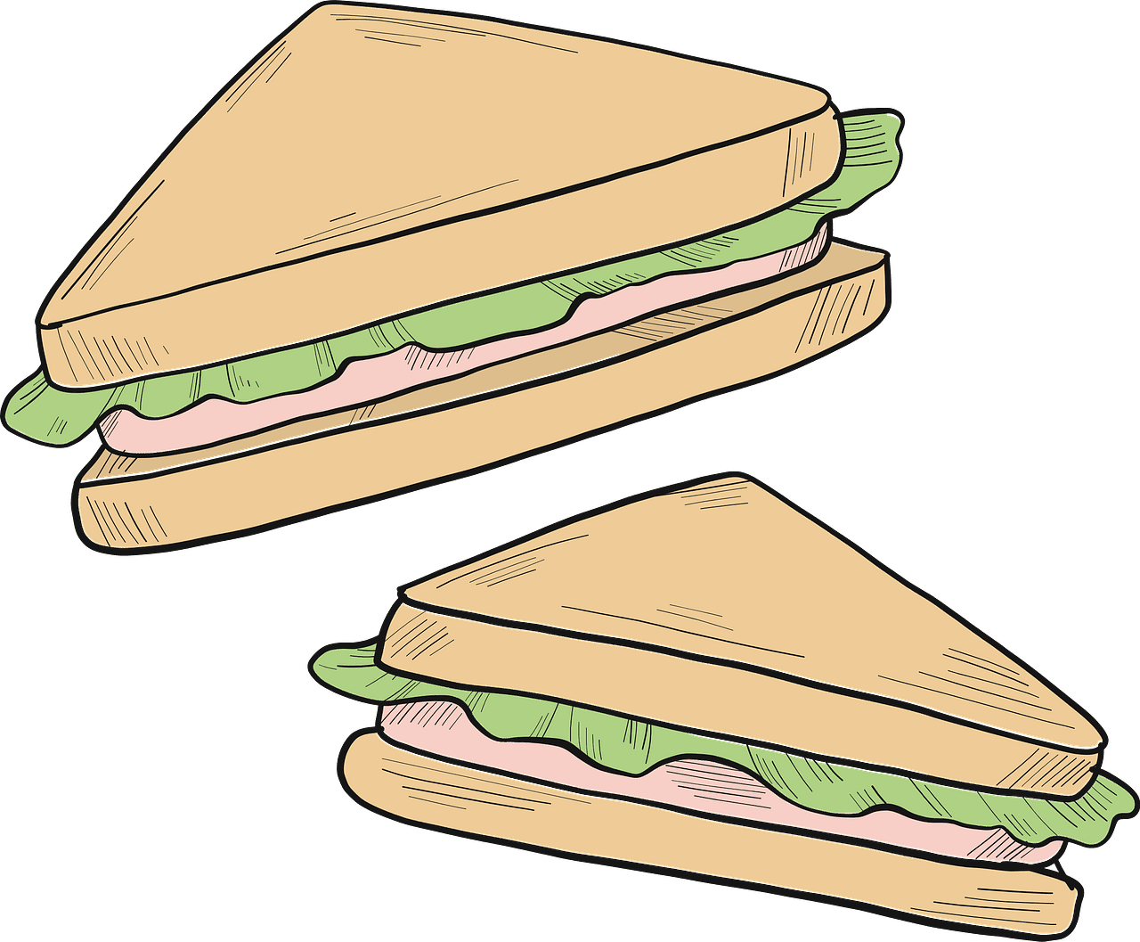 Sandwich clipart transparent 11