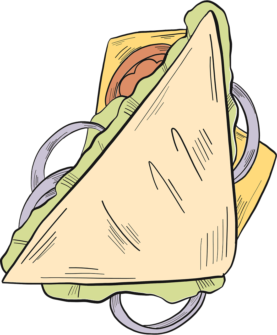 Sandwich clipart transparent 3