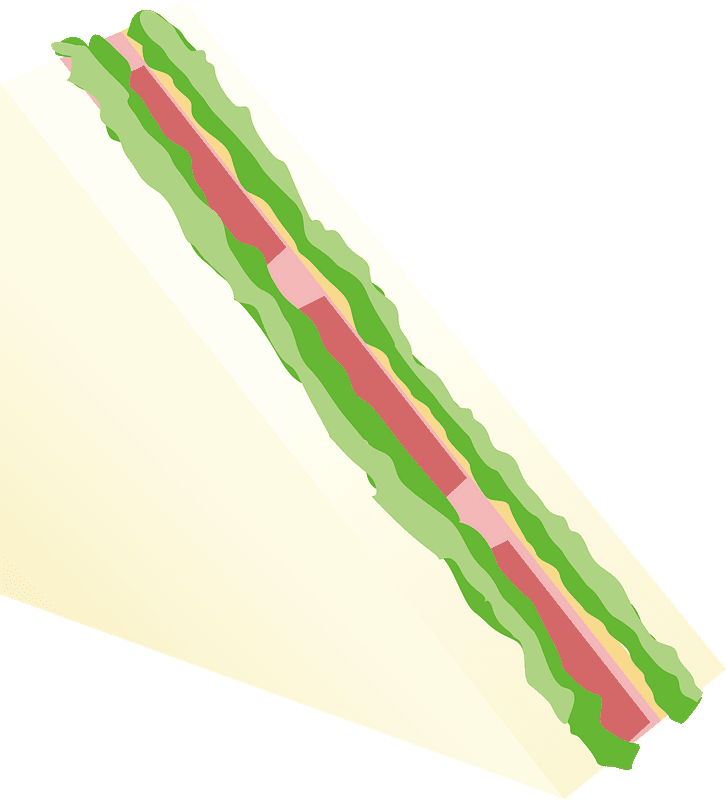 Sandwich clipart transparent background 6
