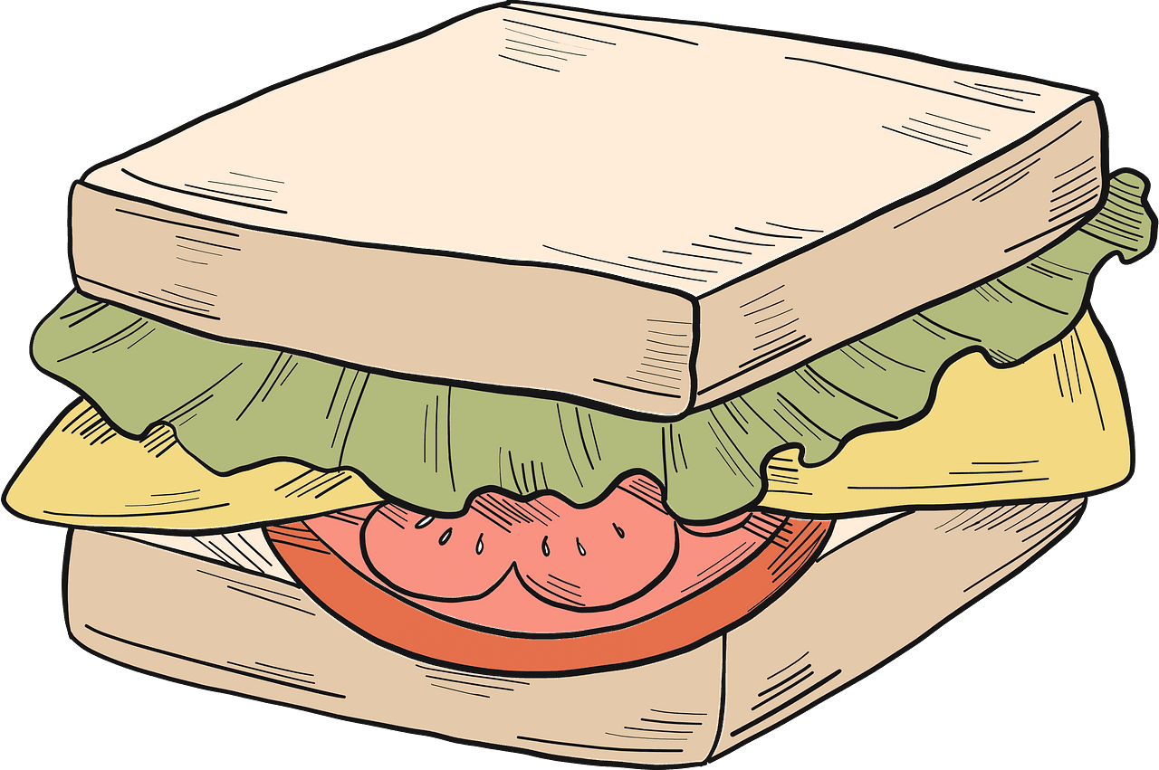 Sandwich clipart transparent image