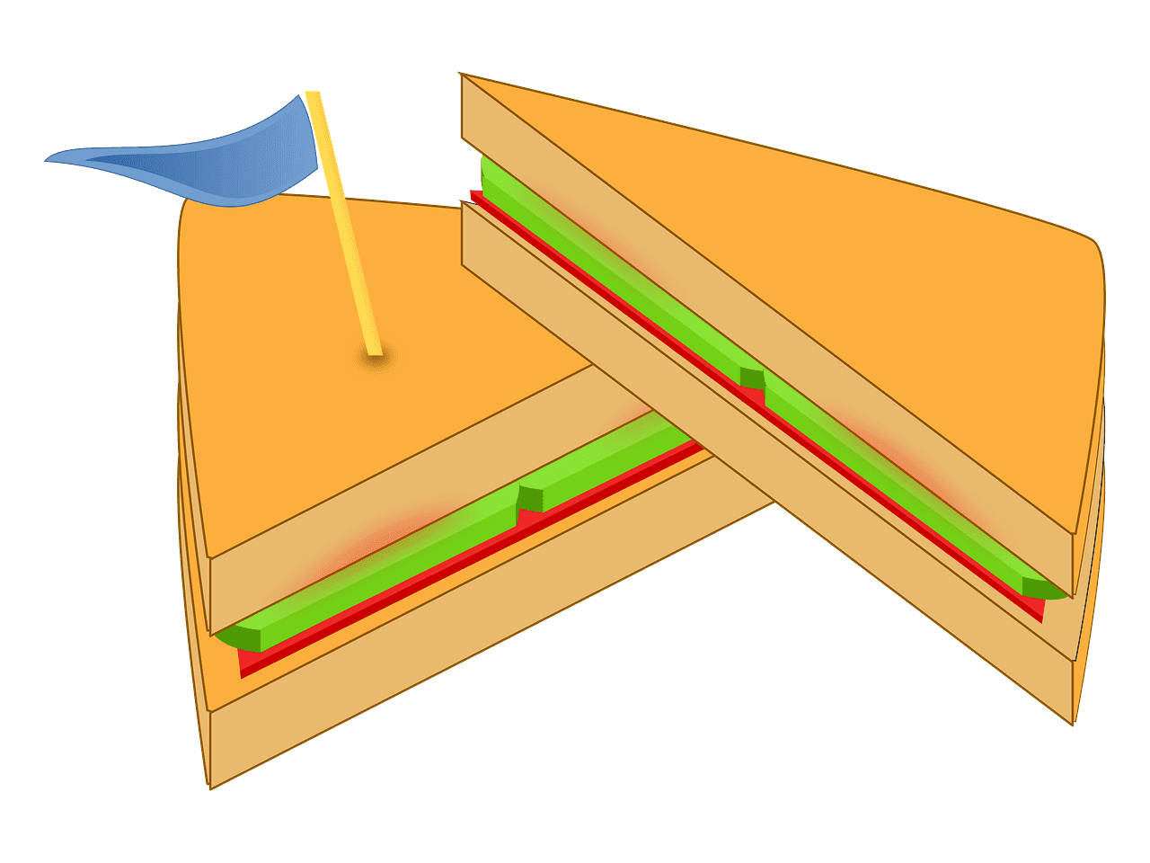 Sandwich clipart transparent