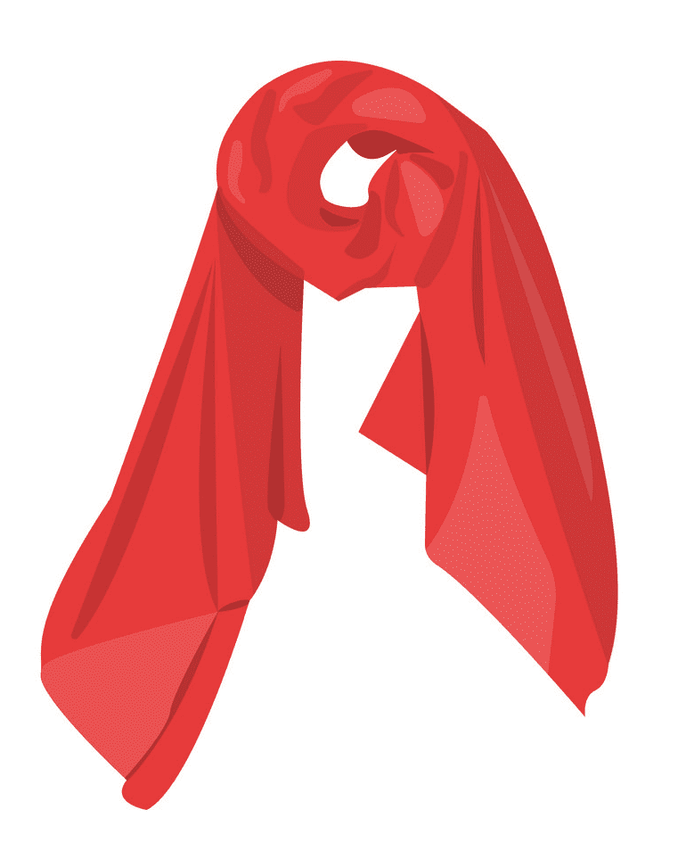 Scarf clipart image