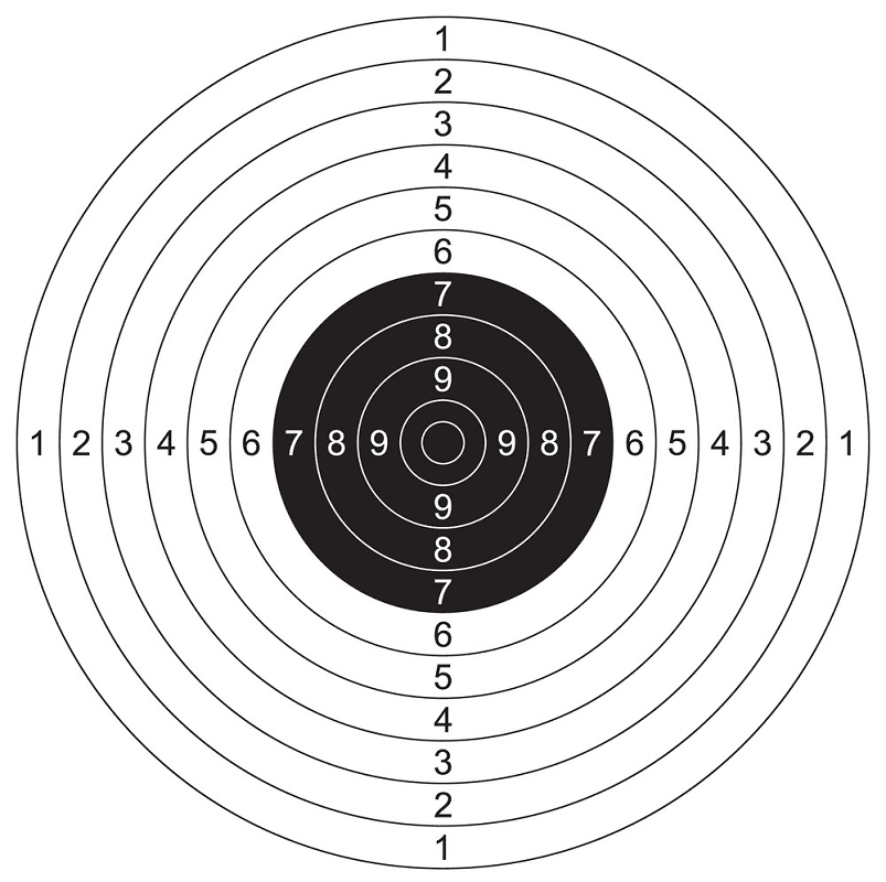 Shooting Target clipart
