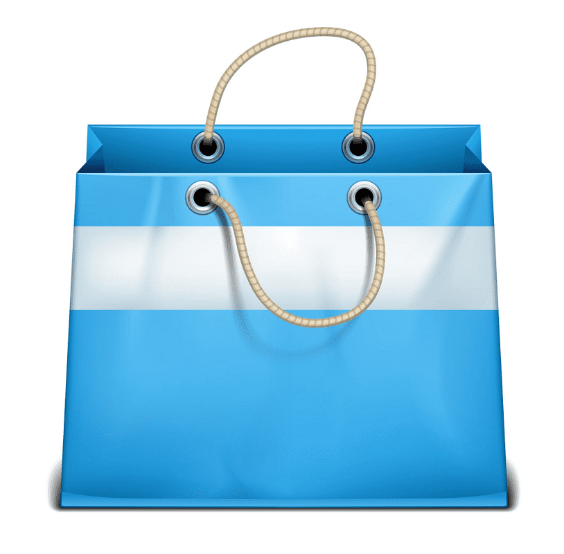 Shopping Bag clipart free picture