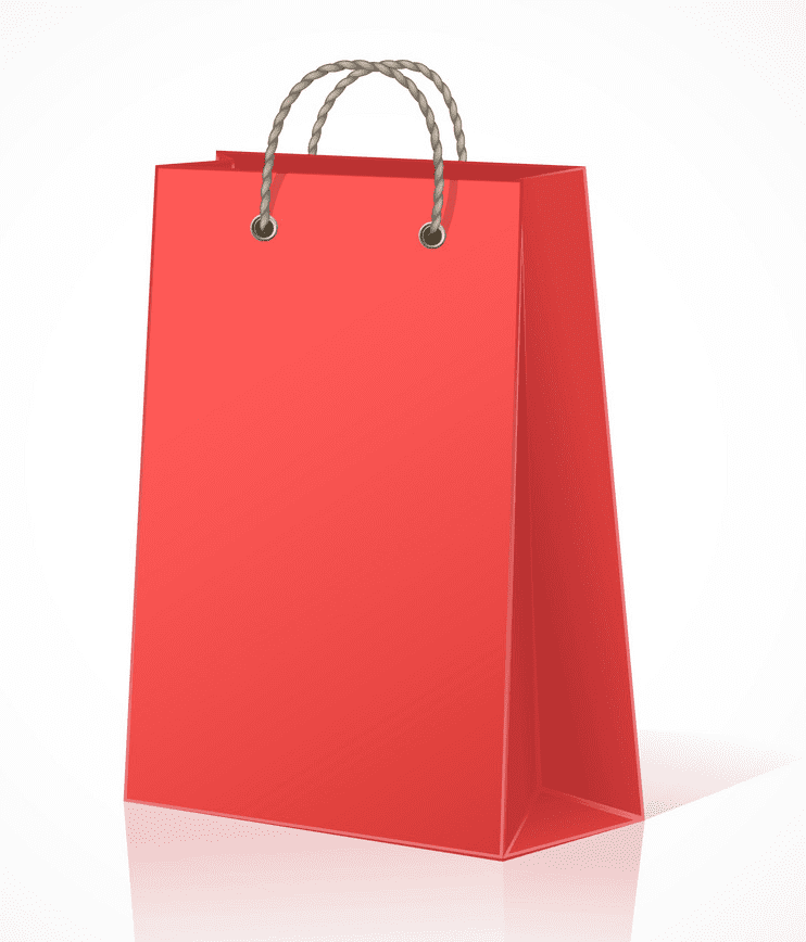 Shopping Bag clipart free