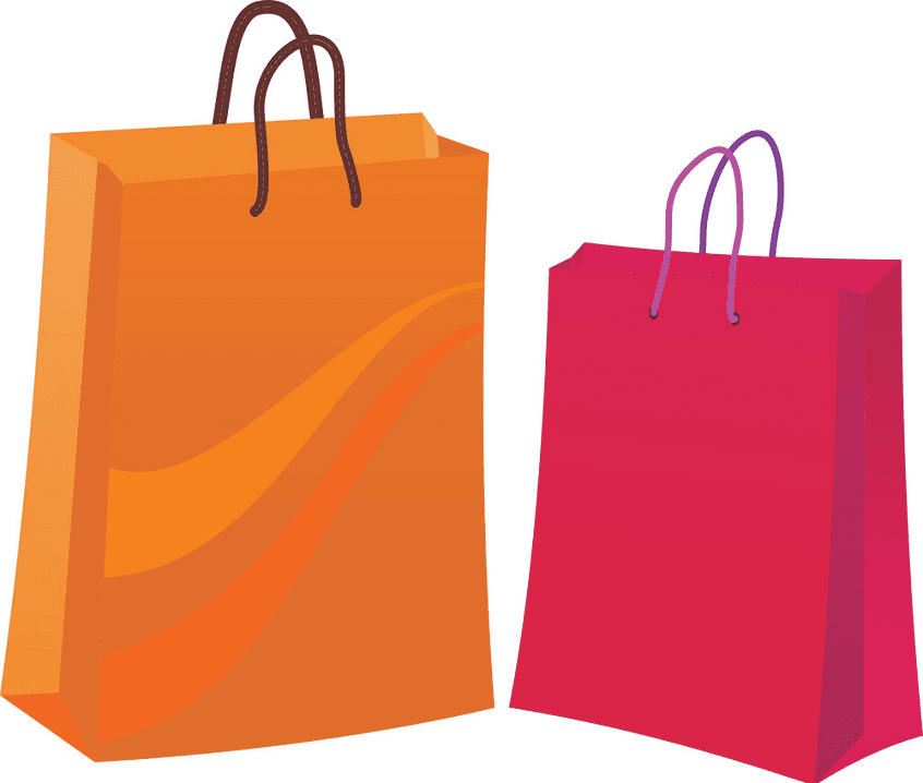 Shopping Bags clipart for free