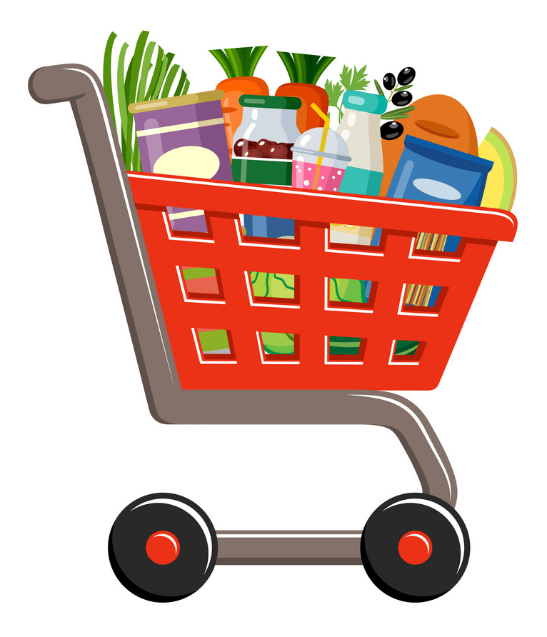 Shopping Cart clipart png free