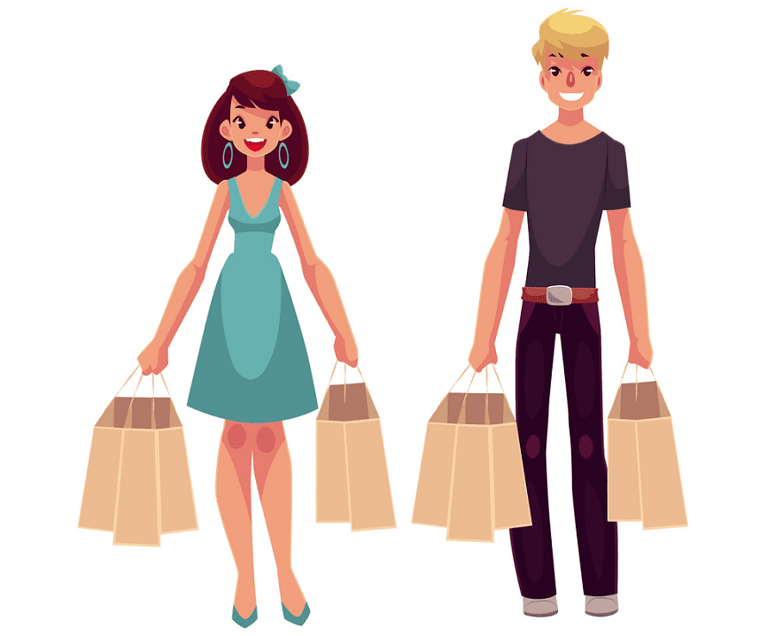 Shopping clipart free image