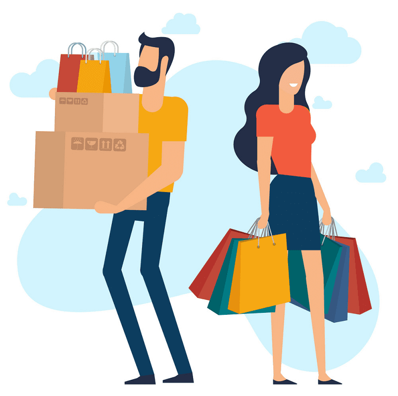 Shopping clipart image