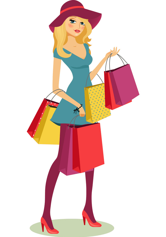 Shopping clipart images