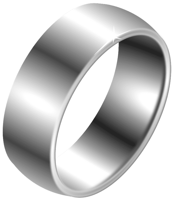 Silver Ring clipart transparent