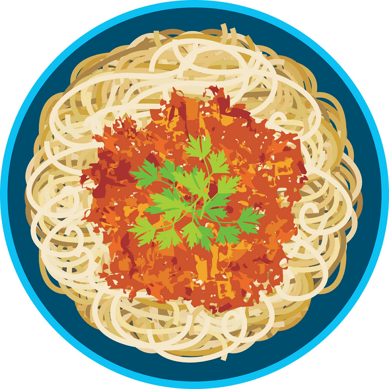 Spaghetti clipart download