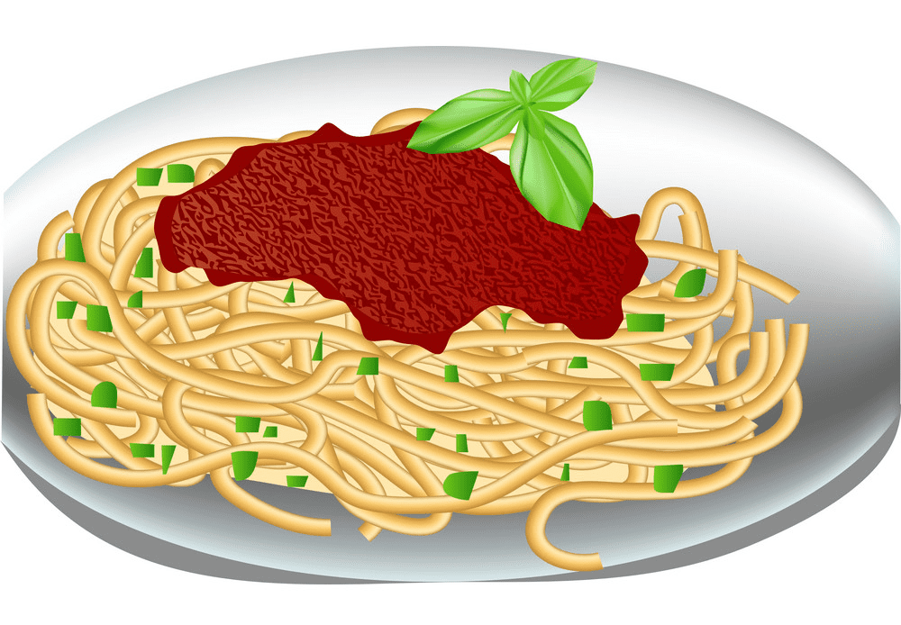Spaghetti clipart for free