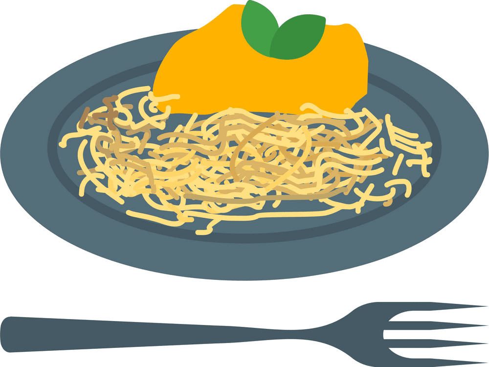 Spaghetti clipart free image