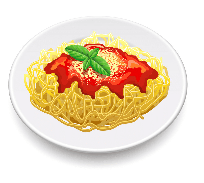 Spaghetti clipart free