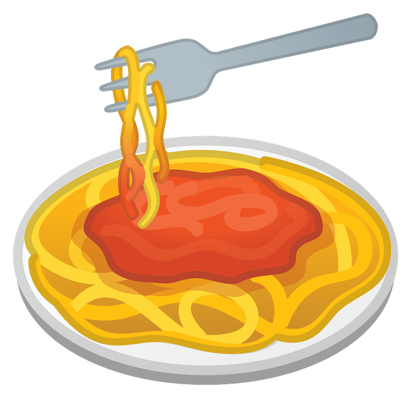 Spaghetti clipart transparent 14