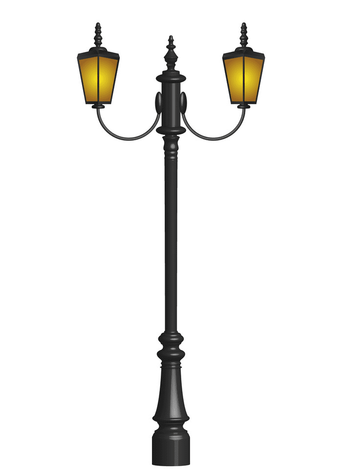Street Lamp clipart for free