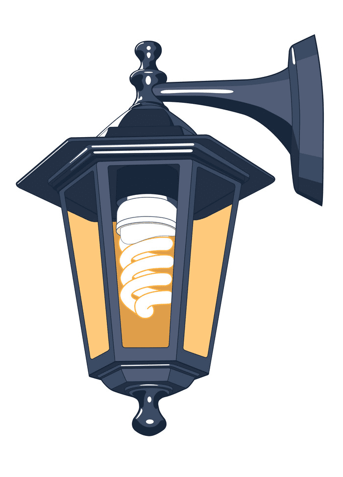 Street Lamp clipart png free