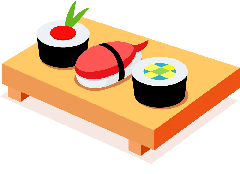 Sushi clipart for kid